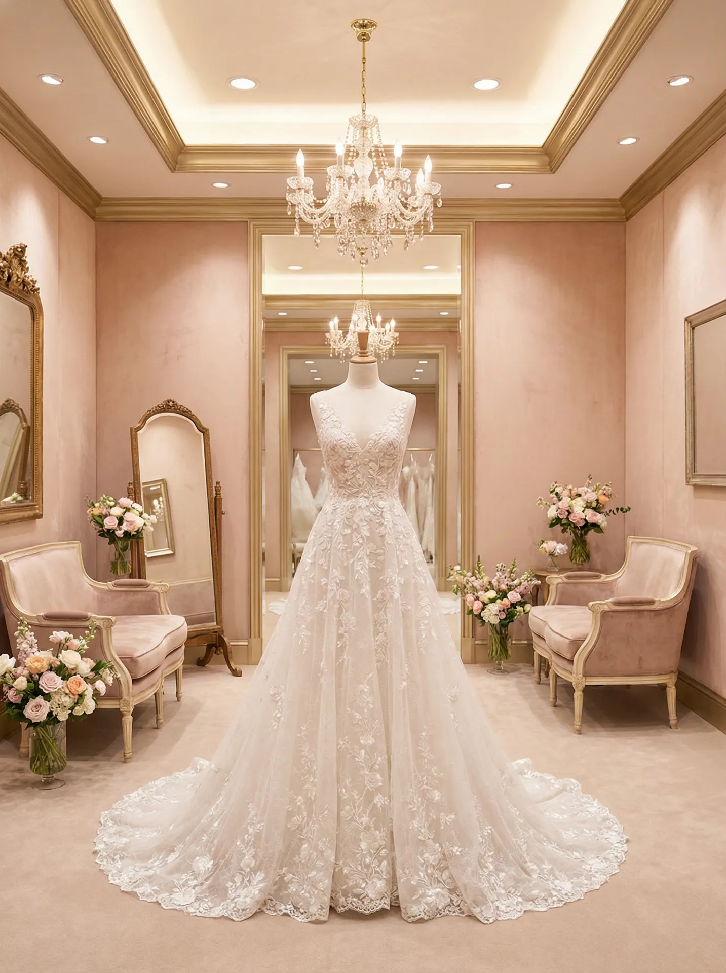 仓科加奈种子 礼服馆 - 经典蕾丝婚纱
